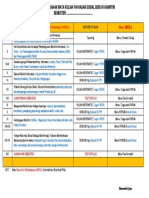 Jadwal Kuliah WSBM