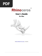 Rhino User's Guide for Mac