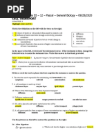 General Biology - Cell Transport - Mandia