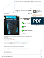 Hapus Lock Screen Xiaomi Lewat TWRP + Video + Tanpa Menghapus Data Apapun - Tips Dan Trik - Mi Community - Xiaomi