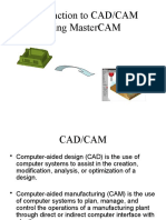 Introduction To Cad/Cam Using Mastercam