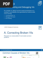 Lesson 03 - Debugging and Troubleshooting VIs