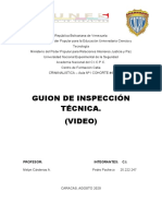 Video de Inspeccion Tecnica