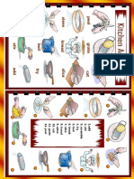 Unit 4 Kitchen Actions Matcching