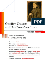 Geoffrey Chaucer and The Canterbury Tales: Performer Heritage - Blu
