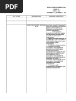 Weekly Home Learning Plan Ict