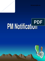 PM Notification