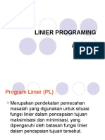 Materi RO Maksimasi Dan Minimasi Linier Programming