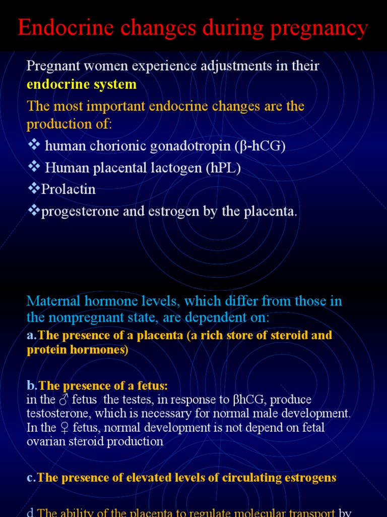 Hormonal Functions of the Placenta | PDF | Human Chorionic Gonadotropin ...