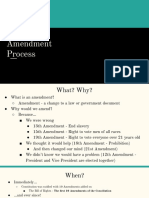 The Amendment Process Powerpoint