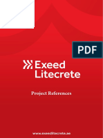 Exeed Litecrete Project References