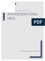 Intergenerational Meal Part 1