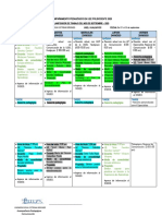 Cronograma de Asesoria Pedagogica - Septiembre