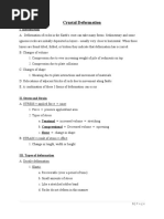 Crustal Deformation