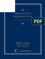Principles of Insurance Law by Jeffrey W. Stempel Peter N. Swisher Erik S. Knutsen