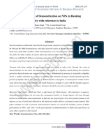 Docdownloader.com PDF to Study the Effect of Demonetization on Npa in Banking Industry With Refe Dd 3cf50c54297635bbaae9268a7b906f4f
