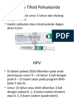 Bagian Tifoid HPV Dengue