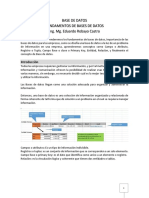 Fundamentos de Bases de Datos