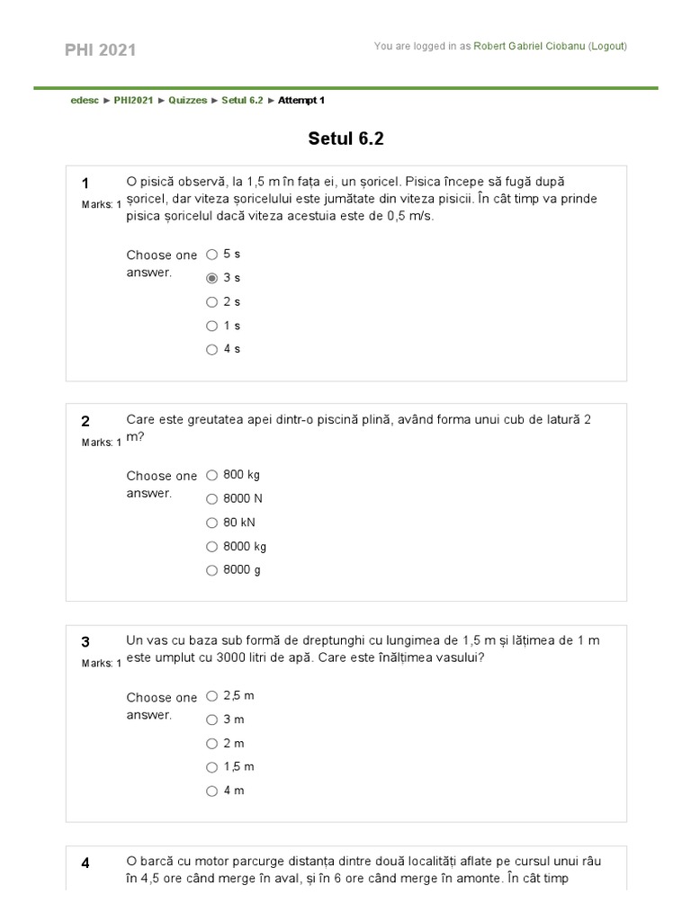 PHI2021 - Setul 6.2 | PDF