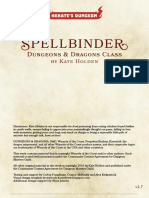 Dungeons & Dragons Class: by Kate Holden