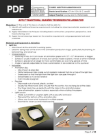 Module 1 - Apply Traditional Drawing Techniques For Animation