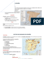 sectores en España