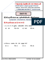 Maths 7 Days Plan