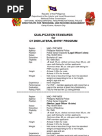 Download qualification-standards-for-lateral-entry by Gilbert Amor SN50289639 doc pdf