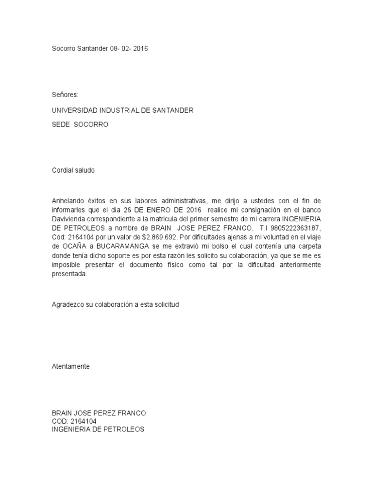 Documento Extraviado | PDF