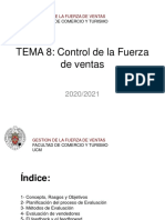 Tema 8. Control de La Fuerza de Ventas