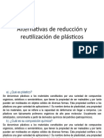 Reducción y Reutilización de Plásticos