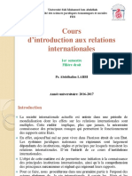 Cours Introduction Aux Relations Internationales
