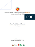 Web Portal User Manual: WWW - Surokkha.gov - BD