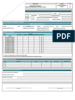 Formato de Medición de Recesión de Válvulas VHP s2 - PS