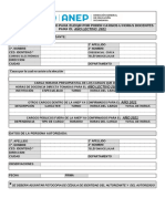 Formulario para Elegir Por Poder 2021