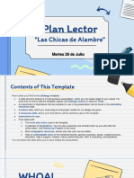 Martes 28 de Julio - Plan Lector