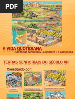 A vida quotidiana século XIII