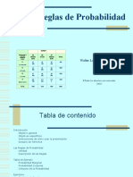 Modulo Sobre Las Reglas de Probabilidad para El Curso de Riesgo