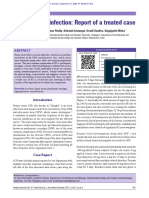 Herpes Zoster Infection: Report of A Treated Case