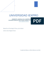 Ambiente Laboral de La Empresa Bombas Internacionales Mexicanas.