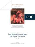 Fassbinder Rainer Werner - Las Amargas Lagrimas De Petra Von Kant