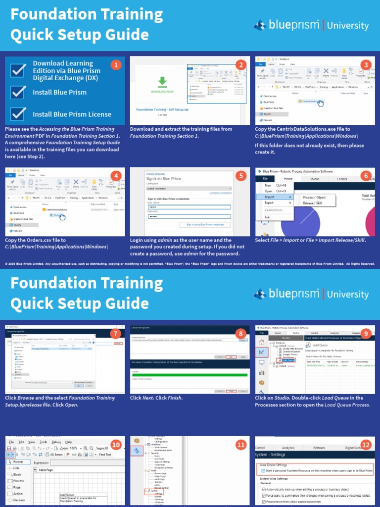 Learning Edition Via Blue Prism Digital Exchange (DX) Install Blue ...