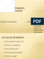 Style de Vêtements