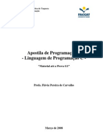 Apostila de Programação II - Linguagem de Programação C - FIT - Faculdade de Informática de Taquara Curso de Sistemas de Informação