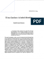 Cerrón Palomino - El Inca Garcilaso o La Lealtad Idiomática