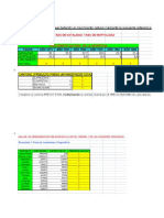 Ejercicios en Excel