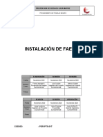 PDR-PTS-17-1 INSTALACION DE FAENA
