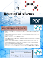 Week 3 Reactions of Alkenes