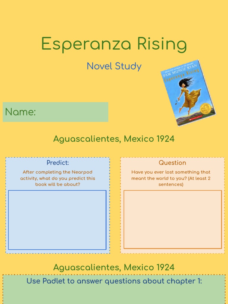 Esperanza Rising | PDF | Languages