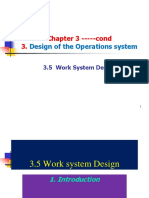 Chapter 3 - Cond 3.: Design of The Operations System